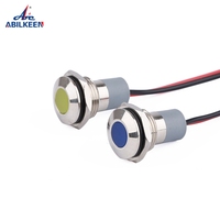 Voyant LED multicolore de 5mm avec lampe témoin de signal Ece 12V étanche IP65 voyants d'équipement
