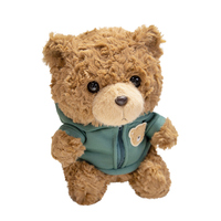 Sweat à capuche pour couple en peluche ours en peluche, deux options de couleur, capuche amovible, compagnon de bureau adorable, cadeau pour les amoureux et décoration quotidienne