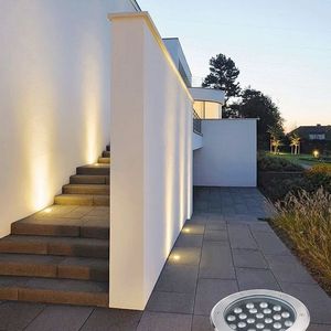 Ngoài trời inground uplight 12V 24V không thấm nước IP65 IP67 boong ánh sáng lõm bước chôn ánh sáng mặt đất đèn <span class=keywords><strong>LED</strong></span> ánh sáng ngầm - Product Image 5