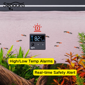 Termômetro Digital Profissional Seaoura SR-801 para Aquário com Alta Precisão, Calibração de Temperatura e Atualização Rápida - Product Image 1