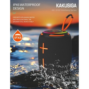 Kakusiga <b>Bluetooth</b> <b>Speaker</b> 10W <b>LED</b> Lights Portable Outdoor Use - Product Image 3