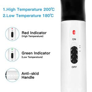 <strong>Beard</strong> <strong>Straightener</strong> for Men, Multifunctional Electric Hot Comb and <strong>Beard</strong> Straightening Brush Hair Straightening Comb - Product Image 3