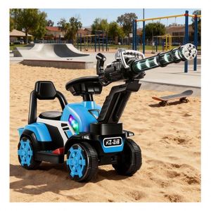 Excavatrice électrique 2 places de haute qualité pour enfants avec télécommande MP3, jouet éducatif, vente en gros - Product Image 1