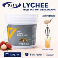 Fruitjam Groothandel 1,3kg x 6 dozen 10 smaken Minimum bestelhoeveelheid 50 dozen voor bakkerijen en voedselverwerkende bedrijven