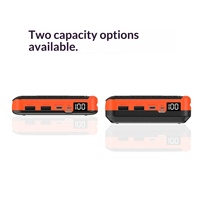Power Bank Panel Surya Lipat Outdoor Terlaris 20000mAh Plastik Output 15W Amerika/Eropa/Inggris