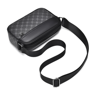 Túi đeo chéo nam đa năng chất liệu PVC in hình học, kiểu dáng vuông mới, thời trang, thích hợp đi làm - Product Image 3