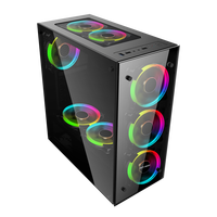 Marvsama — coque avant pour pc, interface usb 3.0, verre trempé, haute performance, étui de protection