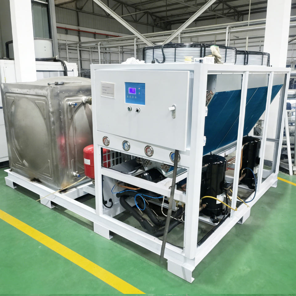 Industrial Chiller 5hp 10hp 20hp Air Cooled Scroll Water Chiller ...