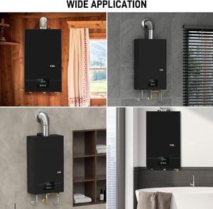 Thiết Kế Phổ Biến Công Nghệ Thông Minh Ngay Lập Tức Máy Nước Nóng Khí Lớn LCD Hiển Thị Cảm Ứng Điều Khiển Thép Không Gỉ Sưởi Ấm Khách Sạn Hộ Gia Đình - Product Image 6