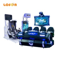 Simulateur de jeux de vaisseau spatial VR 4 6 joueurs, équipement de réalité virtuelle, jeu vidéo 3d 9d VR, prix cinéma multijoueur