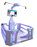 Vr — Machine de jeu de motocyclette d'arcade, simulation de conduite, avec une expérience virtuel, matériel de réalité virtuelle