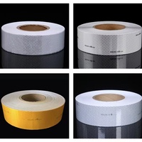 Weißes hoc hinten sives retro reflektieren des Klebeband Solas Standard 50mm wasserdicht bedruckte Marine Reflective Material Tape Roll