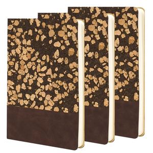 Cuadernos Minimalistas 2025 con Cubierta de Corcho y Lino Fusionados, Diseñados para Notas Diarias y Recordatorios Rápidos - Product Image 2