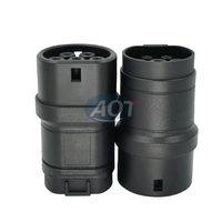 Nouveau convertisseur AOTAI Plug GBT vers Type 2 EV IEC 62196 vers norme chinoise GB 32A Adaptateur de charge de voiture