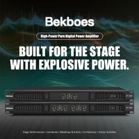 Amplificateur numérique haute puissance 1U neuf d'usine, équipement de performance professionnelle, amplificateur professionnel 600W