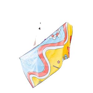 Serviette de plage en microfibre 200 GSM sans sable recyclé imprimé par couleur personnalisée - Product Image 1