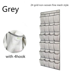 24 Túi Không Dệt Cloest Tổ Chức Nhiệm Vụ Nặng Nề Giày Vớ Mũ Hộp Trường Hợp Không Thấm Nước Treo Chìa Khóa Điều Khiển Từ Xa Lưu Trữ Túi - Product Image 4
