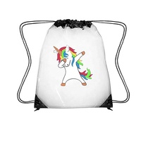 Sac à dos à cordon en plastique avec logo personnalisé, imperméable, certifié écologique, sacs de plage en PVC transparent pour le sport