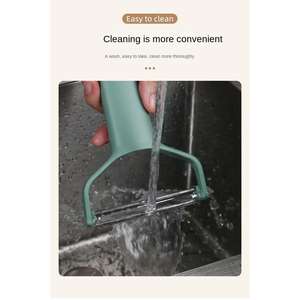 1 Set 3-en-1 Outil de spécialité multifonctionnel éplucheur de fruits et légumes pour la préparation des aliments en cuisine - Product Image 2