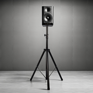 Gran oferta, trípode de Metal ajustable, soporte de <span class=keywords><strong>TV</strong></span>, soporte de sonido de escenario ajustable en altura y soporte de vídeo - Product Image 3