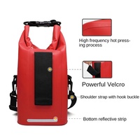 Sac à dos imperméable en PVC pour l'extérieur avec logo imprimé, marque OEM, pour la randonnée, l'alpinisme, la natation, la canoë-kayak et autres sports de plein air