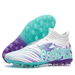 Zapatos de Fútbol para Niños, Botas de Fútbol Deportivas con Tacos Largos, de Caña Alta, para Estudiantes, para Entrenamiento en Interiores y Exteriores - Product Image 5