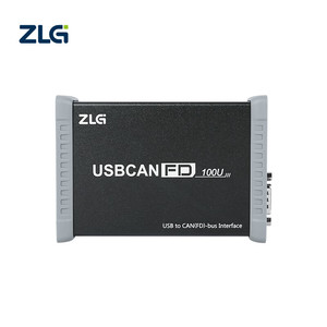 ZLG USBCANFD-100U การ์ดเชื่อมต่อ USB เป็น CAN FD 1 ช่องสัญญาณ 2500VDC แบบแยกส่วน สำหรับอุตสาหกรรม เครื่องวิเคราะห์ CAN FD - Product Image 2