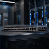 Switch Gestionado de Capa 3 5735S-L32ST4X-A, 24 Puertos Gigabit SFP, 8 Puertos RJ45, 4x10G SFP+ Uplink, Switch de Red Óptica Ethernet Empresarial