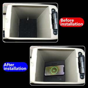 Cargador Inalámbrico para Auto para Toyota Corolla 2007 2008 2009 2010 2011 2012, Accesorios, Placa de Carga Rápida de 15W para Teléfono, Adaptador - Product Image 5