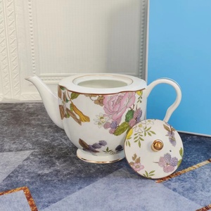 Hot Sale 9 Piece Nordic Luxury Fine Flower Ceramic Coffee and <b>Tea</b> <b>Set</b> - Product Image 5