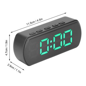 New Multifunctional Brightness Adjustable Display Temperature Date Time <b>Bedside</b> <b>Table</b> Digital LED Alarm Clock for Bedroom - Product Image 2