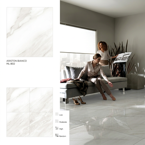 Ascoli Shine Double Charged Glossy Porcelain <b>Floor</b> Tiles Full Body Premium Surface 80x80cm - Product Image 6