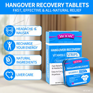 Bandes buccales contre la gueule de bois, à base de pissenlit et de chardon-marie, pour la détoxification du foie, fournie par l'usine - Product Image 2