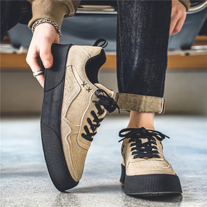 Zapatillas Deportivas Bajas <span class=keywords><strong>de</strong></span> Lona Transpirable con Cordones, Suela Cómoda para Ocio, Estilo Moderno Puntiagudo Antideslizante para Caminar - Product Image 5