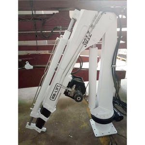 บ๊อบลิฟท์ไฮดรอลิสนับมือบูมพับแขนเครนขนาดเล็กเรือเครนสำหรับขาย - Product Image 4