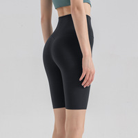 Shorts de sport pour femmes, taille mi-haute, extensibles dans quatre directions, séchage rapide, pour la course, le cyclisme, la gym, le fitness et le yoga