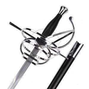 ดาบฟันเลื่อยยุคกลางยุคเรอเนซองส์แบบ MS Medieval Renaissance Era Swept Hilt Rapier Fencing Sword - Product Image 3
