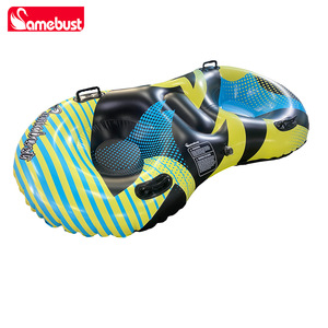 Tubo de nieve inflable Samebust con doble neumático en forma de ocho, PVC de 0.6mm, trineo universal de invierno para adultos - Product Image 2