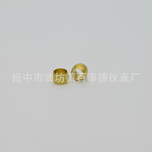 ขายส่งจากโรงงาน ปลอกทองเหลืองรูปทรงกลอง หนา 8 มม. หลายขนาด สำหรับท่อและข้อต่อ - Product Image 3