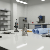 Pièces de fraisage et de brochage en acier inoxydable et en cuivre de haute qualité, sur mesure, avec usinage CNC, modèle LC322 par LECHEN, provenant du Guangdong