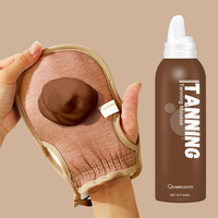 Mousse autobronzante longue durée pour le corps et le visage, bronzage artificiel naturel, logo personnalisé, marque privée