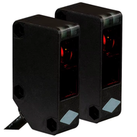 Sensor Fotoelektrik Tipe Through-Beam LA31/LK31/25/31/115 Jarak Deteksi 0-30m Perlindungan IP67 Titik Cahaya Terang dan Tajam