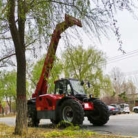 Rated Load 3 Ton Lift Height 8m Telescopic Forklift TLT30-8 Telescopic Handler Telehandler With Multiple Attachments