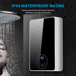 家庭用小型電気温水器110V 220Vソーラーポータブル収納タンクレス屋外シャワー - Product Image 4