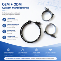 Chine Usine Personnaliser En Acier Inoxydable 304 Strong Clamp Pipe Clamps Attache