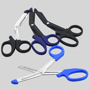 High Quality Stainless steel Mini Medical Bandage Scissors Supply Medical Scissors For Hospital Medical Emergency First Aid Kits