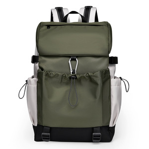 New Trendy Large Capacity Casual Sport <b>Laptop</b> <b>Backpack</b> Waterproof Durable Oxford Zipper Physiological Curve Back Men Women - Product Image 2
