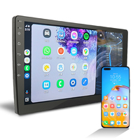 Stéréo de voiture multimédia 7 "-Écran tactile rétractable, lecteur MP5/vidéo/DVD et support radio numérique