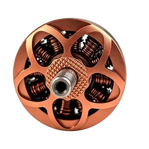 Juego de motores sin escobillas 2207 1960KV para drones, aleación de aluminio, color negro y naranja, 4 piezas con tornillos y tuercas - Product Image 4
