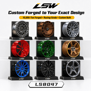 ล้อฟอร์จสีขาวขัดเงา LS8047 ขนาด 18-22 นิ้ว แบบกำหนดเองสำหรับ Hyundai Sonata N-Line สำหรับการปรับแต่งและอัพเกรด - Product Image 6